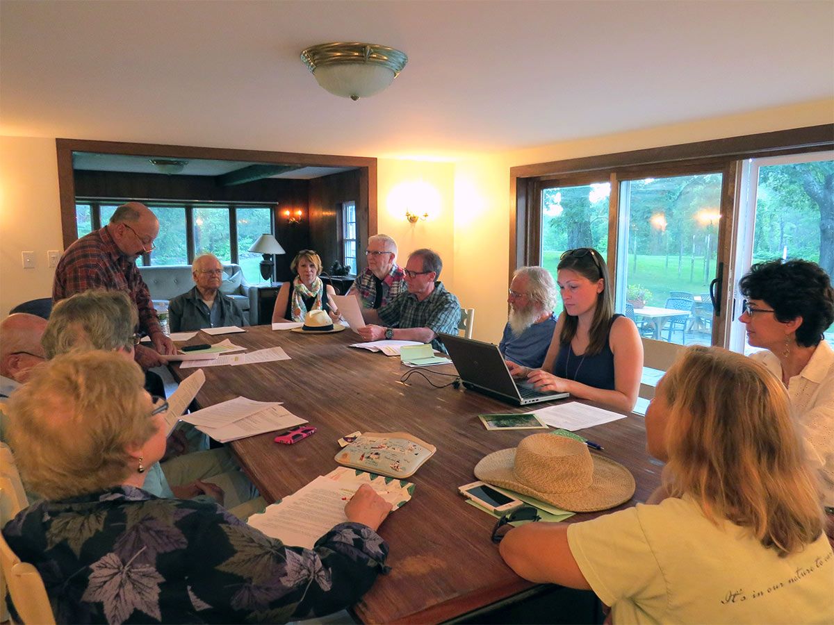 Candlewood Valley Regional Land Trust planning meeting